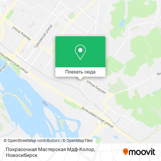 Карта Покрасочная Мастерская Мдф-Колор