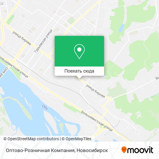 Карта Оптово-Розничная Компания
