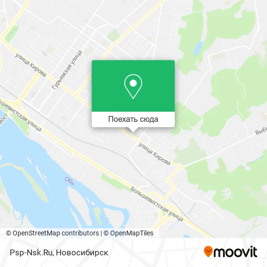 Карта Psp-Nsk.Ru