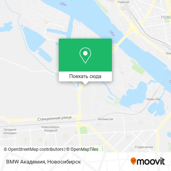 Карта BMW Академия