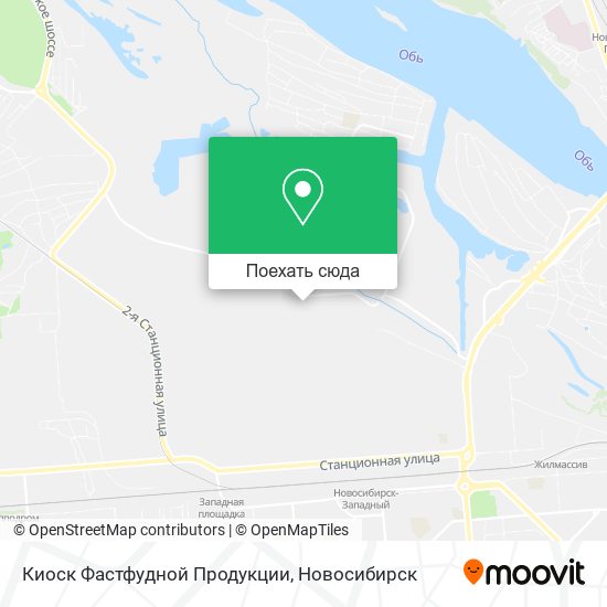Карта Киоск Фастфудной Продукции