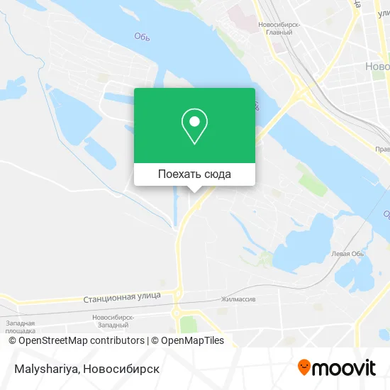 Карта Malyshariya
