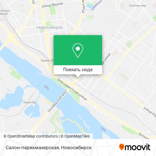 Карта Салон-парикмахерская