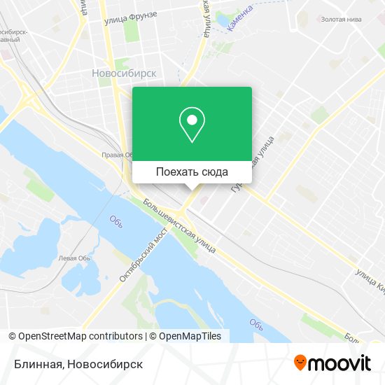 Карта Блинная
