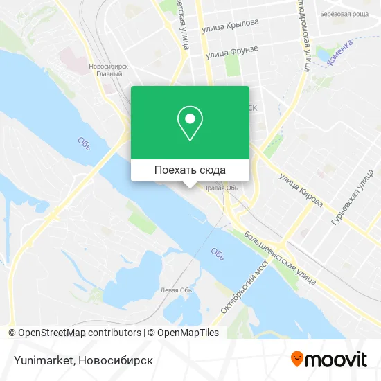 Карта Yunimarket