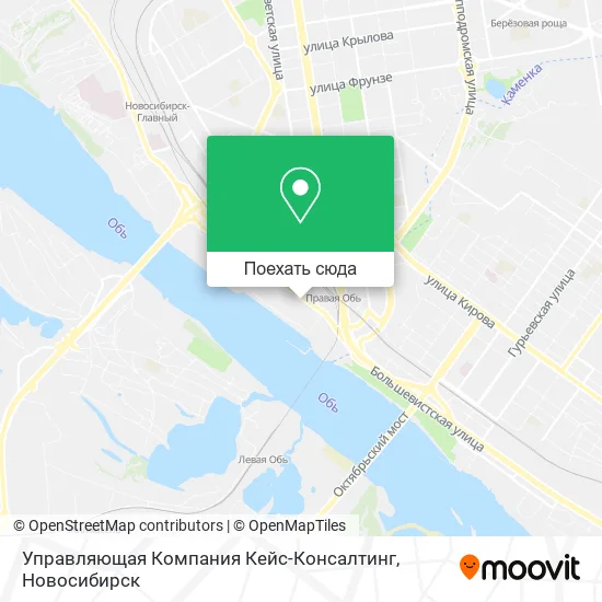 Карта Управляющая Компания Кейс-Консалтинг