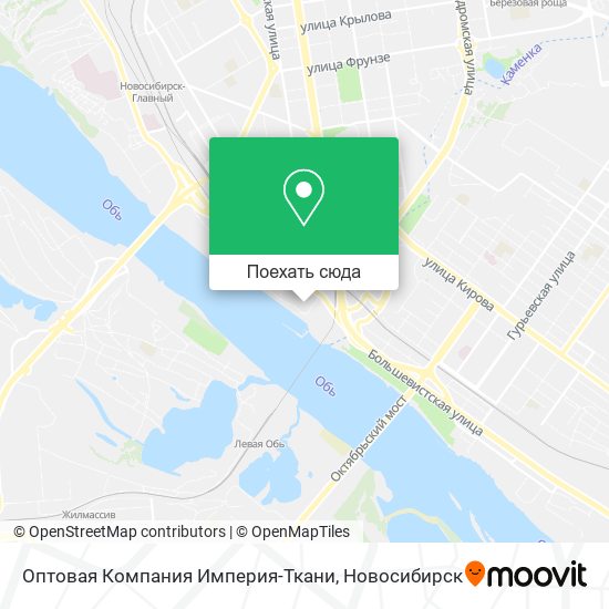 Карта Оптовая Компания Империя-Ткани