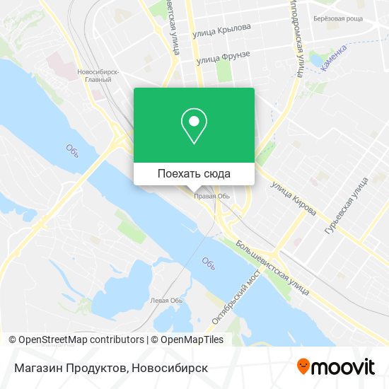 Карта Магазин Продуктов