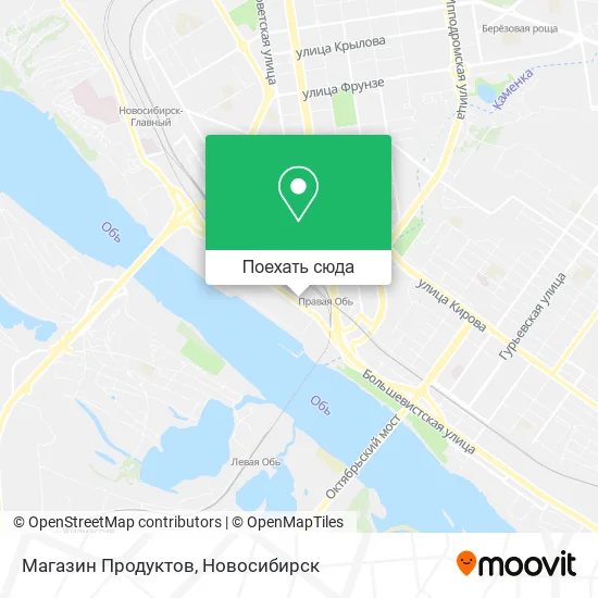 Карта Магазин Продуктов