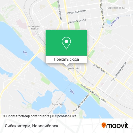 Карта Сибакватерм