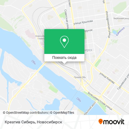 Карта Креатив Сибирь