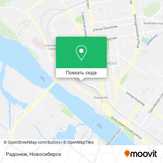 Карта Радонеж