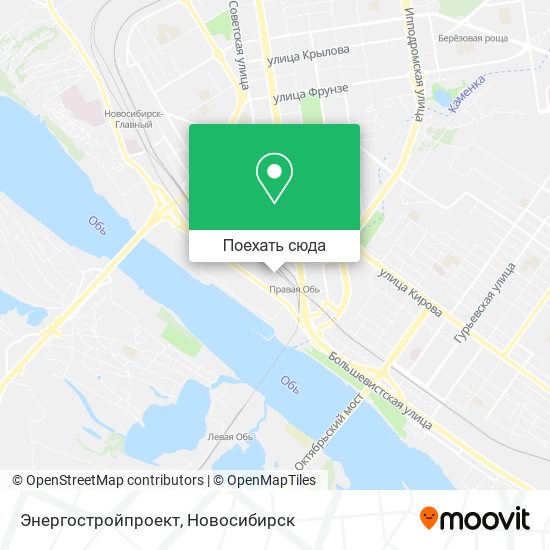 Карта Энергостройпроект