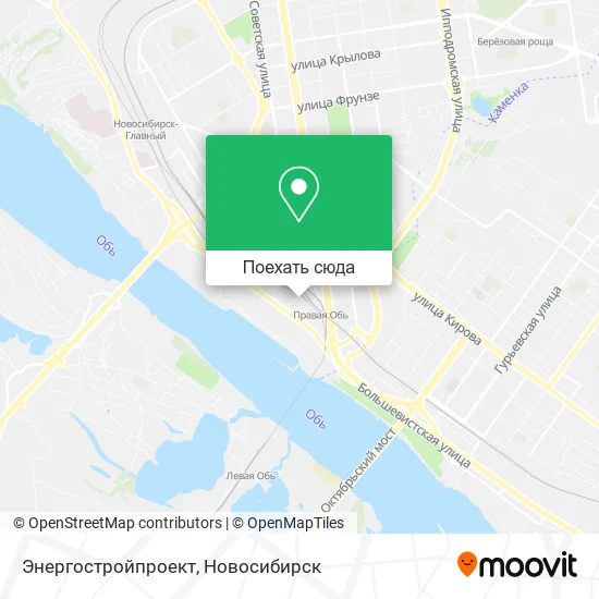 Карта Энергостройпроект