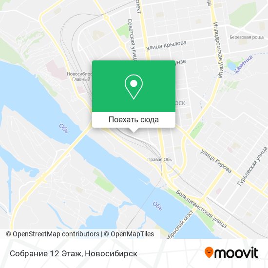 Карта Собрание 12 Этаж