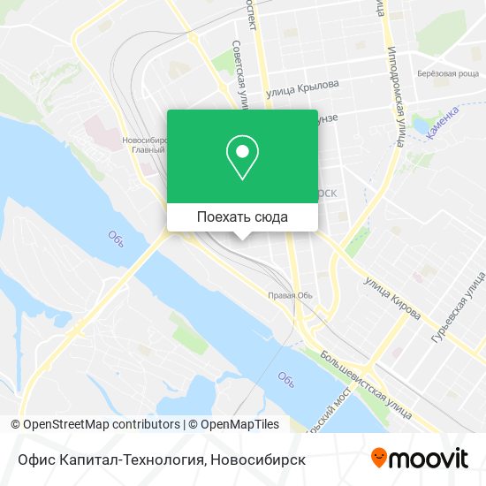 Карта Офис Капитал-Технология