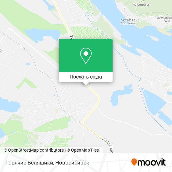 Карта Горячие Беляшики