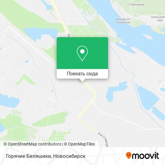 Карта Горячие Беляшики