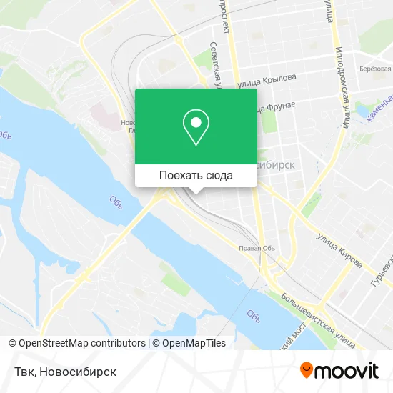 Карта Твк