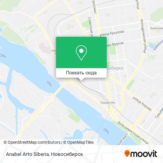 Карта Anabel Arto Siberia