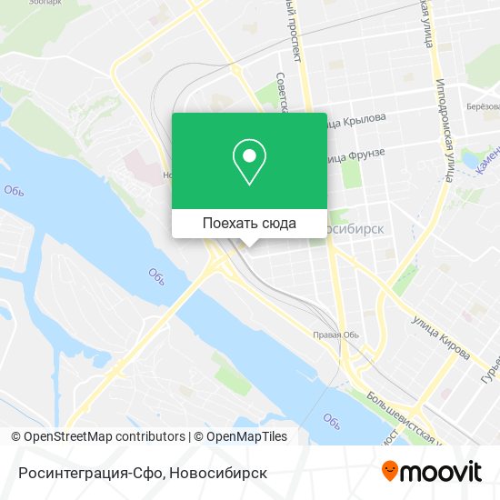 Карта Росинтеграция-Сфо