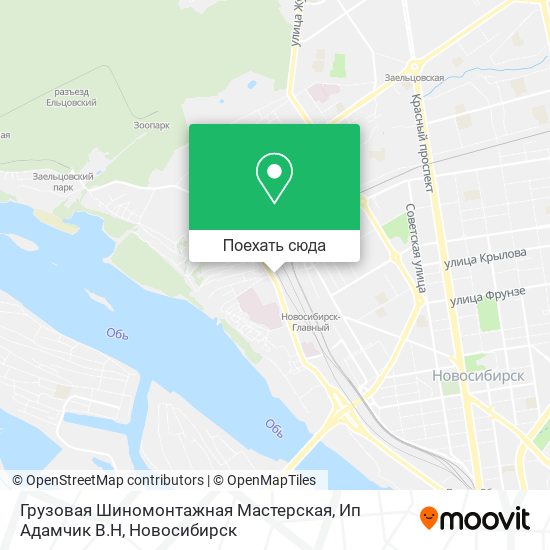 Карта Грузовая Шиномонтажная Мастерская, Ип Адамчик В.Н