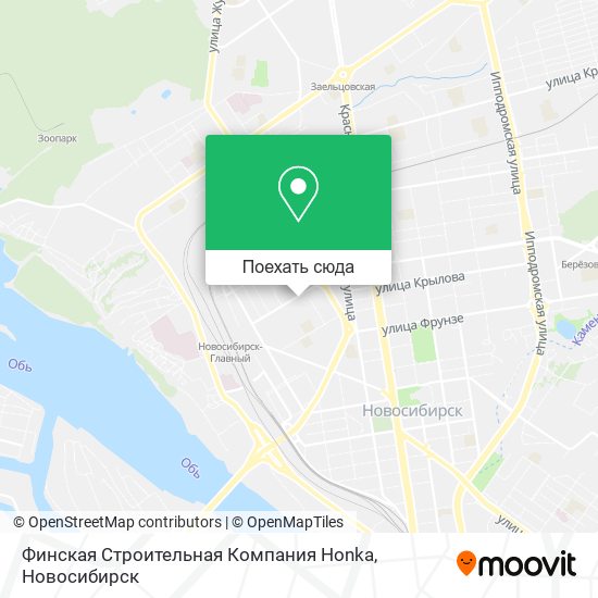 Карта Финская Строительная Компания Honka