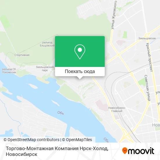 Карта Торгово-Монтажная Компания Нрск-Холод