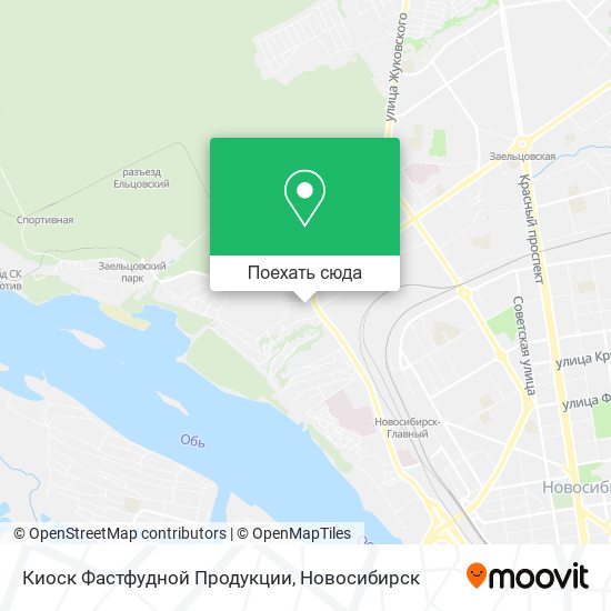 Карта Киоск Фастфудной Продукции