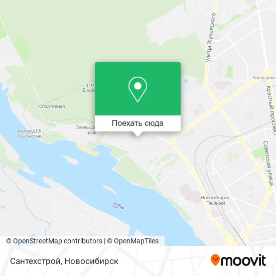 Карта Сантехстрой
