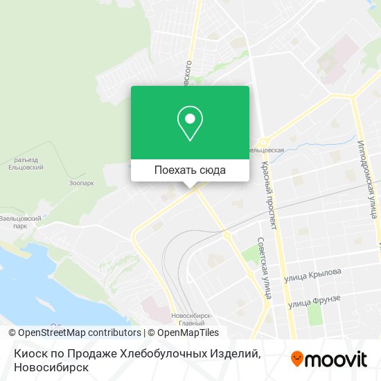 Карта Киоск по Продаже Хлебобулочных Изделий