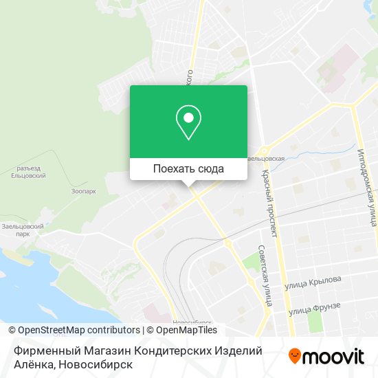 Карта Фирменный Магазин Кондитерских Изделий Алёнка