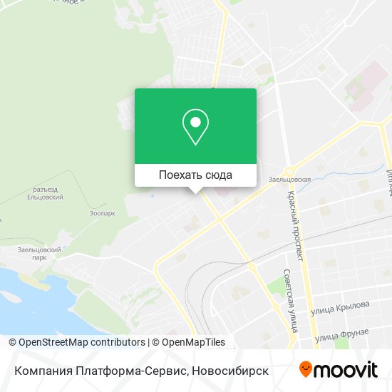 Карта Компания Платформа-Сервис