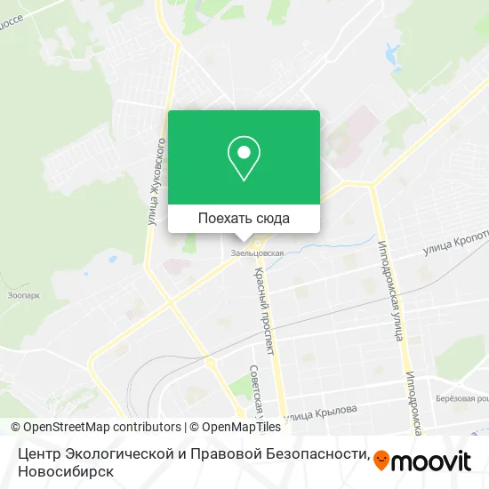 Карта Центр Экологической и Правовой Безопасности