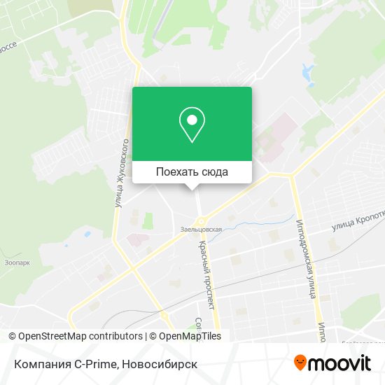 Карта Компания C-Prime