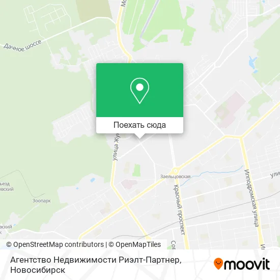 Карта Агентство Недвижимости Риэлт-Партнер