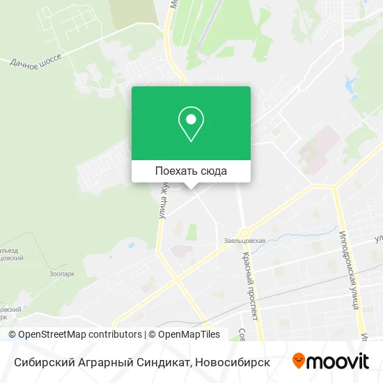 Карта Сибирский Аграрный Синдикат