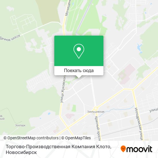 Карта Торгово-Производственная Компания Клото