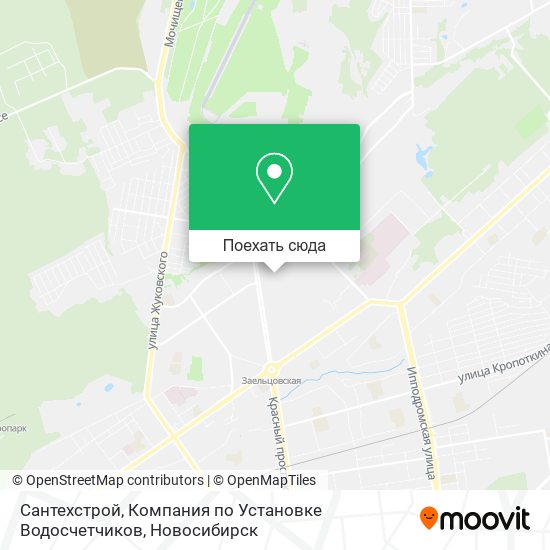 Карта Сантехстрой, Компания по Установке Водосчетчиков