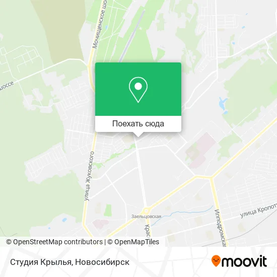 Карта Студия Крылья
