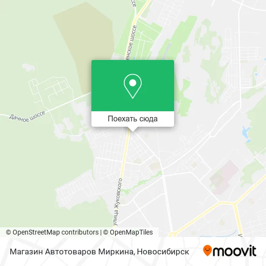 Карта Магазин Автотоваров Миркина