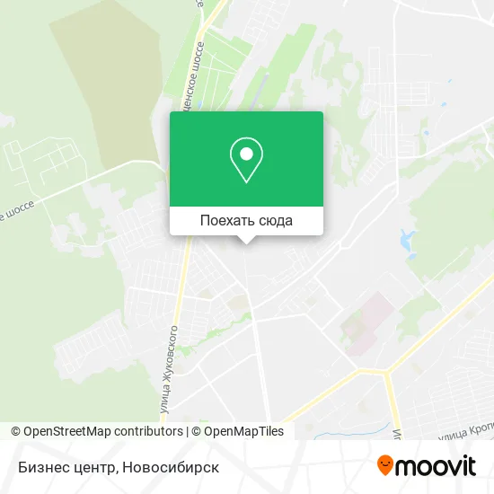 Карта Бизнес центр