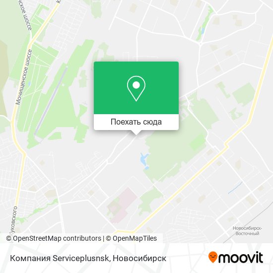 Карта Компания Serviceplusnsk