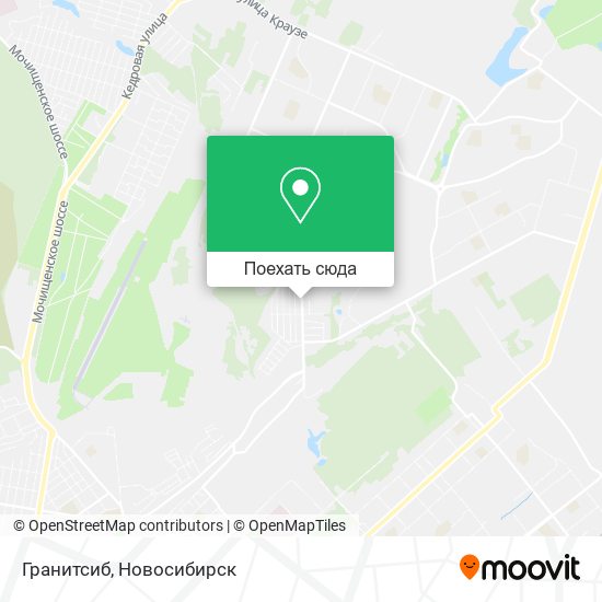 Карта Гранитсиб