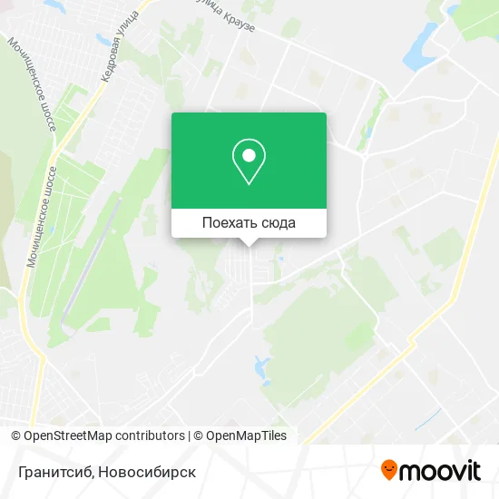 Карта Гранитсиб