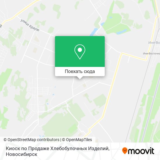 Карта Киоск по Продаже Хлебобулочных Изделий
