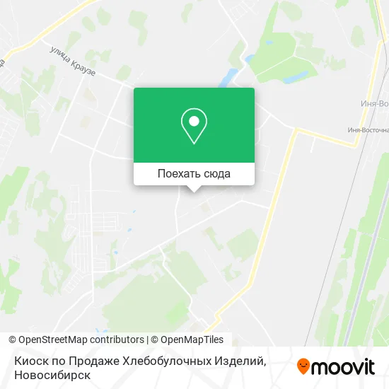 Карта Киоск по Продаже Хлебобулочных Изделий