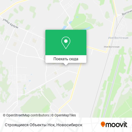 Карта Строящиеся Объекты Нск