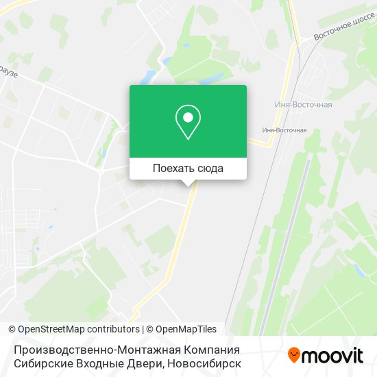 Карта Производственно-Монтажная Компания Сибирские Входные Двери