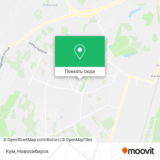 Карта Кум